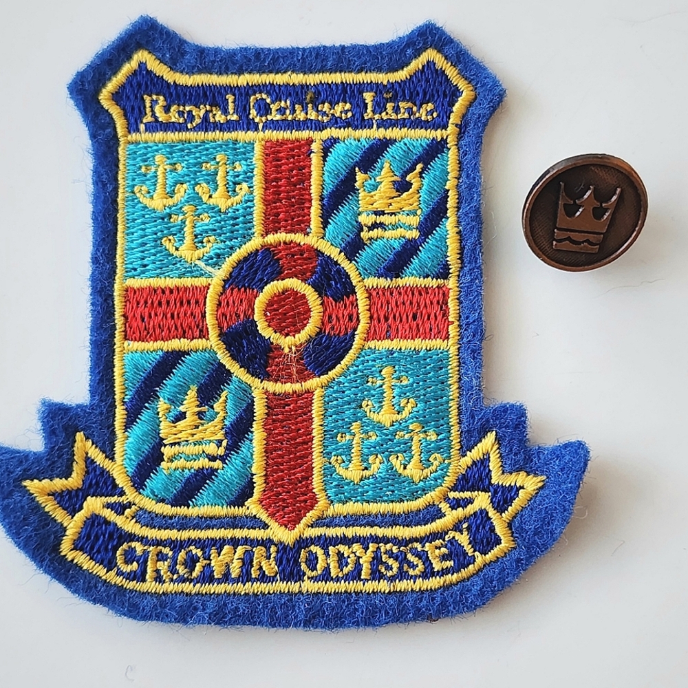 Crown Odyssey Patch Pin